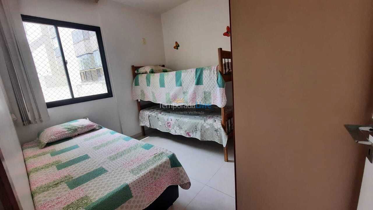 Apartment for vacation rental in Guarapari (Praia do Morro)