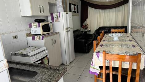 Apartment well located, close to Praia Grande and Tenório beaches