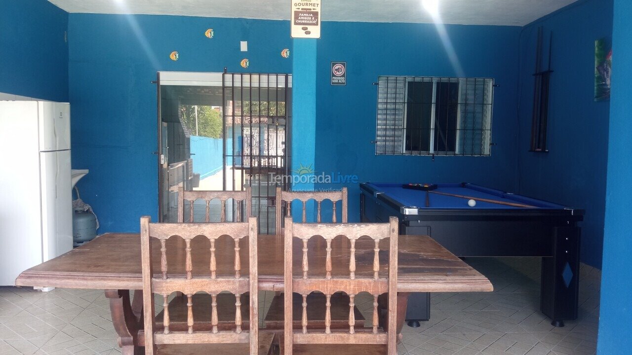 House for vacation rental in Mongaguá (Itaguai)