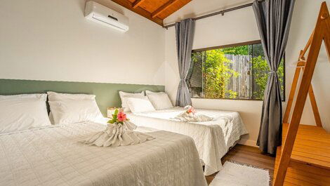 Casa de vacaciones de 3 dormitorios para 8 personas en Praia do Rosa - Imbituba/SC