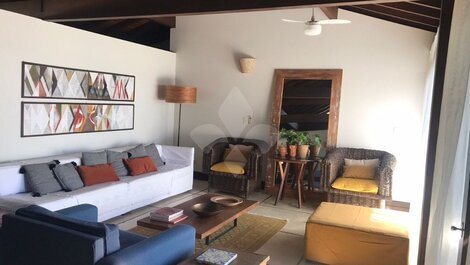 Casa de vacaciones para 8 personas, 4 suites, en Praia da Vigia en Garopaba/SC