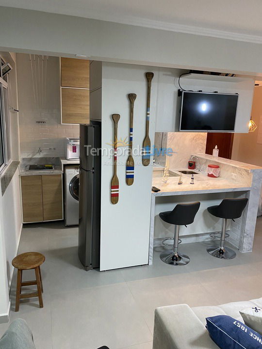 Apartment for vacation rental in Guarujá (Astúrias)