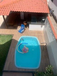 Holiday home in Vila Velha with swimming pool and air conditioning (Cidade da Barra)