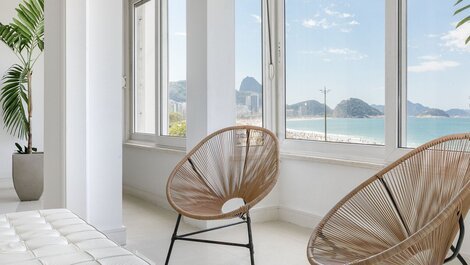 Rio171 - Apartamento beira-mar em Copacabana