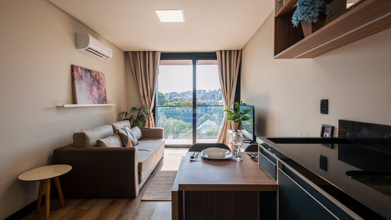 Apartamento para alquiler de vacaciones em Canela (Centro)