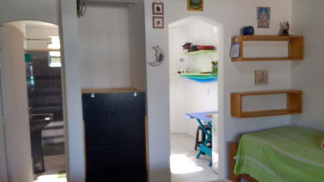 Apartamento em frente ao mar, na lindíssima Praia de Boiçucanga!