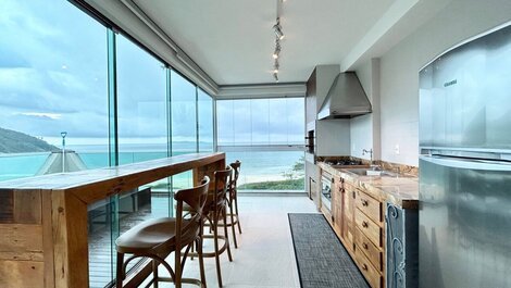 110 - Espléndido ático dúplex con vistas panorámicas a Praia...