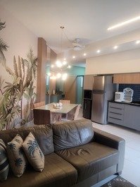 Apartamento frente al mar en Reserva DNA, 2 suites, 6 personas, wifi