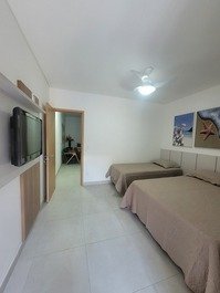 Apartamento frente al mar en Reserva DNA, 2 suites, 6 personas, wi-fi