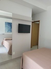 Apartment facing the sea at Reserva DNA, 2 suites, 6 people, wi-fi
