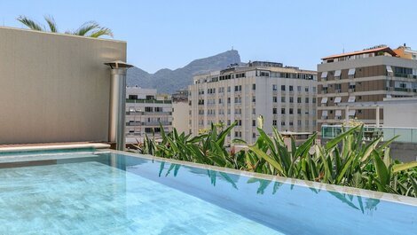 Rio063 - Exclusive duplex penthouse overlooking Leblon