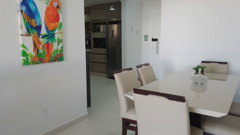 Apartment 1 and a half blocks from the sea with swimming pool at Praia de Ingleses CENTRO