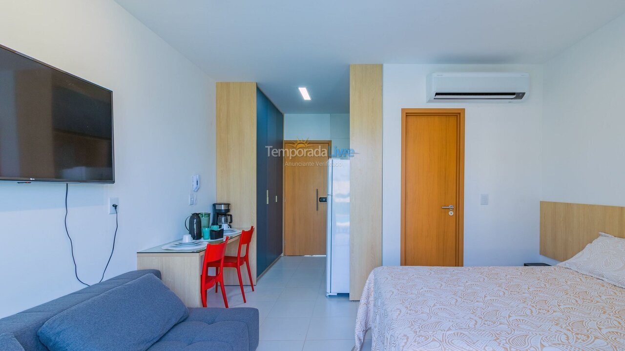 Apartamento para aluguel de temporada em Ipojuca (Praia de Muro Alto)