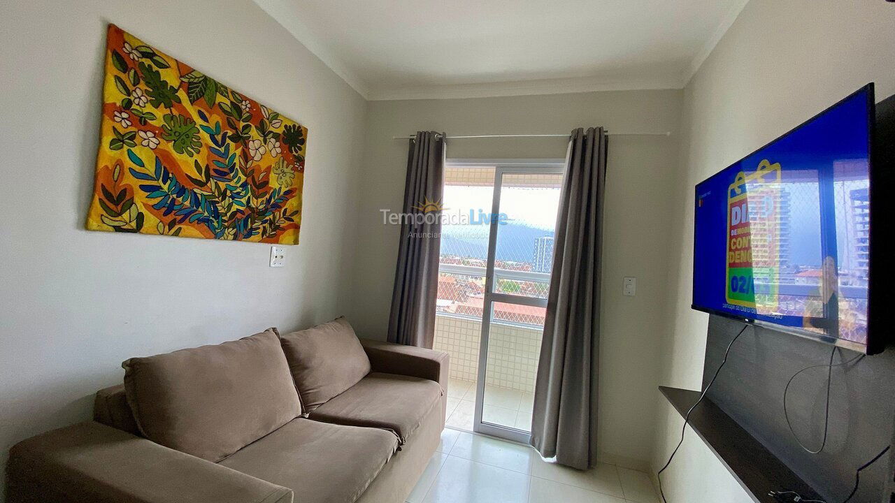 Apartamento para aluguel de temporada em Praia Grande (Praia do Caiçara)