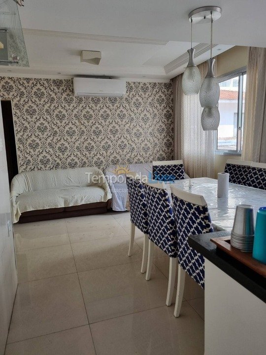 Apartamento para aluguel de temporada em Guarujá (Praia das Asturias)