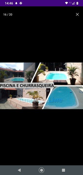 House for vacation rental in Saquarema (Gravatá Praia da Vila)