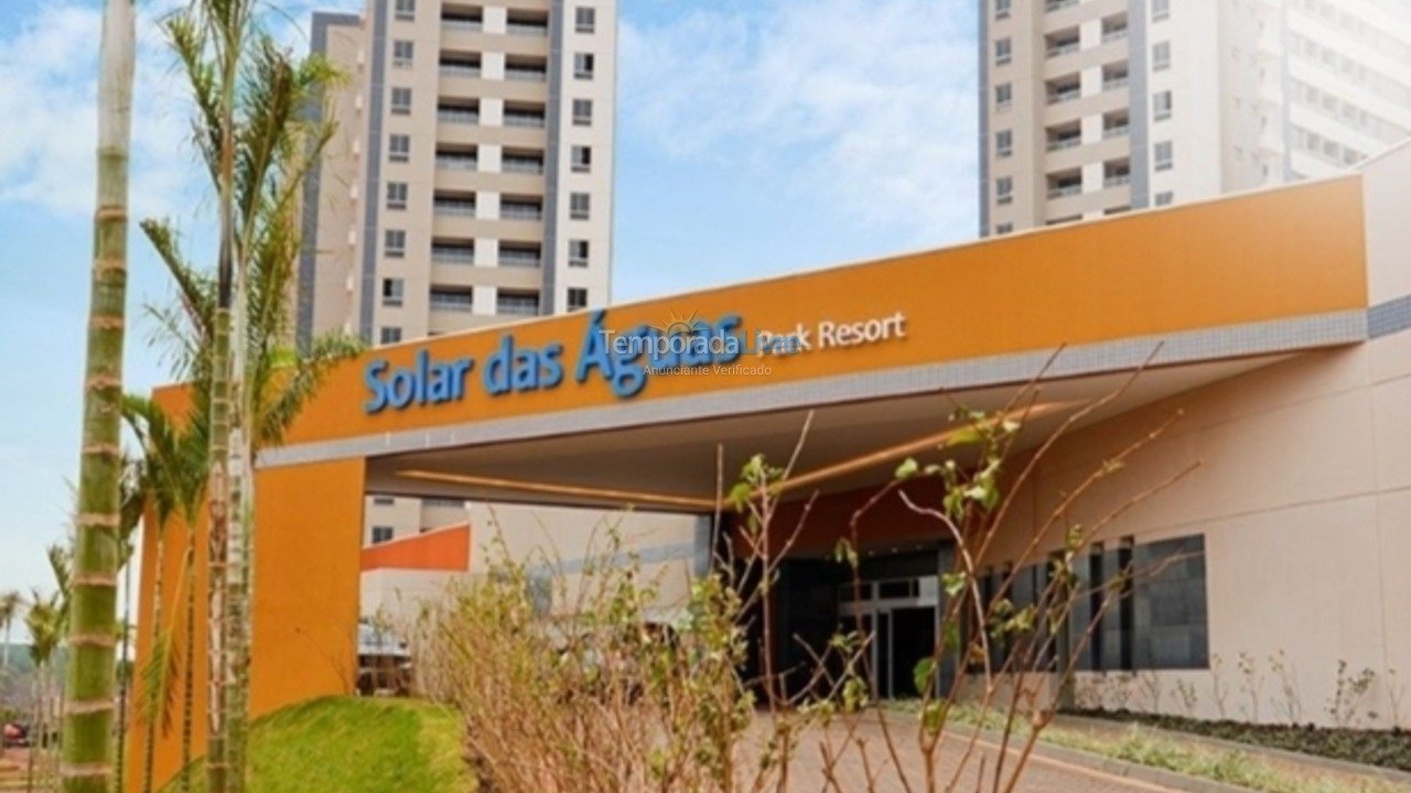 Apartment for vacation rental in Olímpia (Enjoy Solar das Aguas Resort)