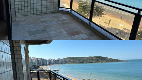 Excelente apartamento de 4 habitaciones con vista al mar en Praia do Morro