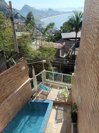 Visual vidigal pool house