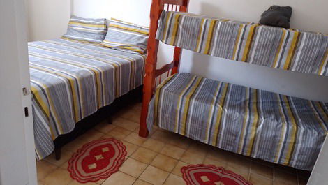 Apartamento inteiro pé na areia