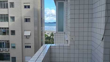 Apartment - Kit - Building facing the beach - Itararé - São Vicente
