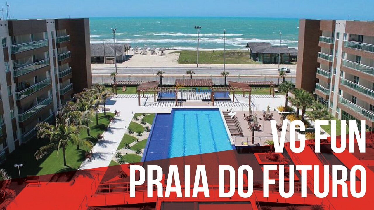 Apartamento para aluguel de temporada em Fortaleza (Praia do Futuro)