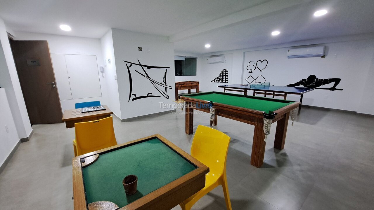 Apartment for vacation rental in Tamandaré (Campas)