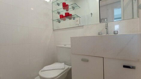 Apartment in Brisas de Jurerê, complete condominium