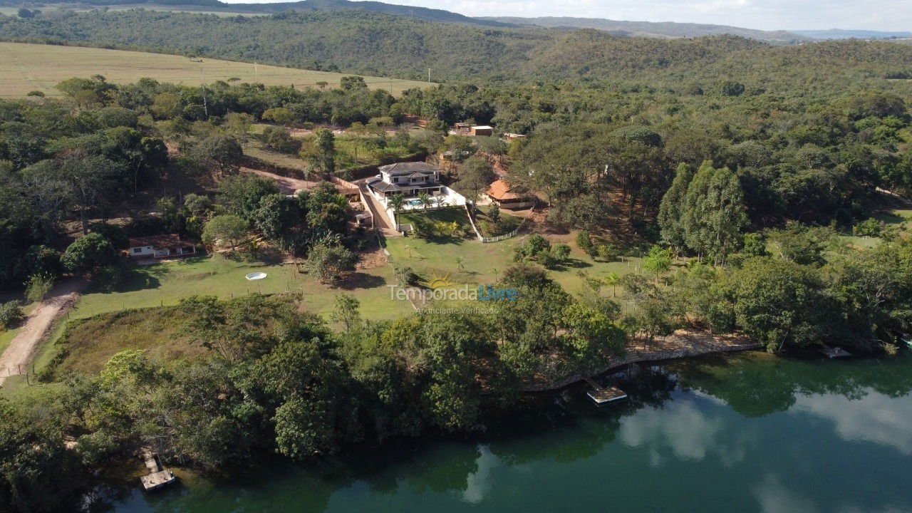 Casa para alquiler de vacaciones em Sacramento (Rancho Recanto do Sabiá)