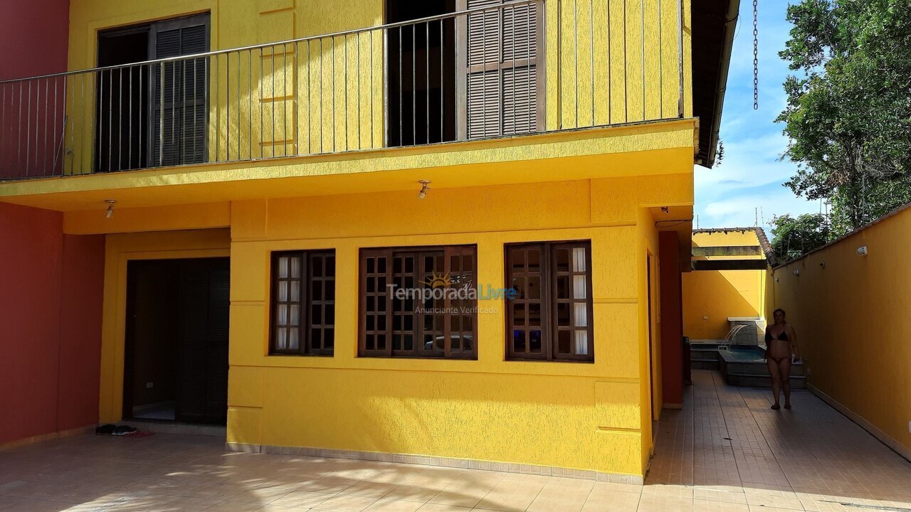 House for vacation rental in Itanhaém (Estancia Santa Cruz)