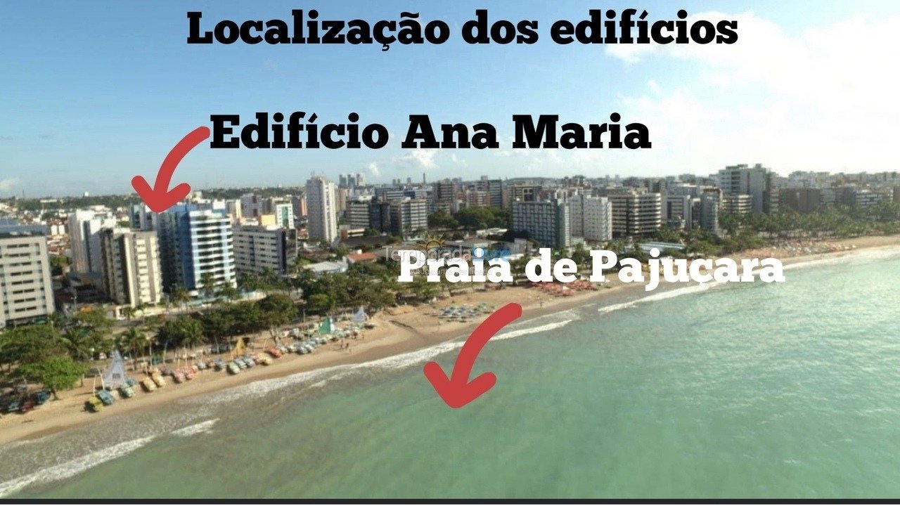 Apartment for vacation rental in Maceió (Praia de Pajuçara)
