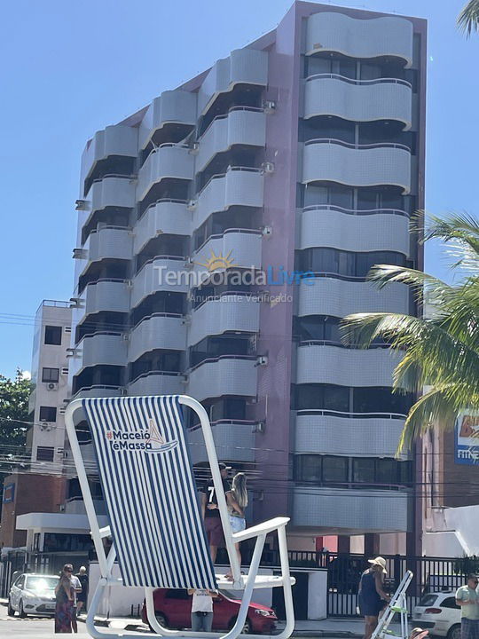 Apartamento para aluguel de temporada em Maceió (Praia de Pajuçara)