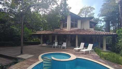 Barra do Sahy, 4 habitaciones, piscina privada, barbacoa.
