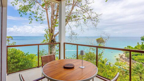 Dormitorio y salón con vistas al mar - a 50 m de la playa