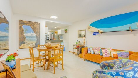 Beautiful Apartment 3 Suites 130m from Praia da Espera