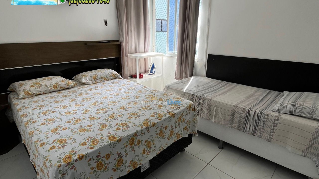 Apartamento para aluguel de temporada em Maceió (Praia de Pajuçara)