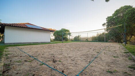 House in condominium on the sand