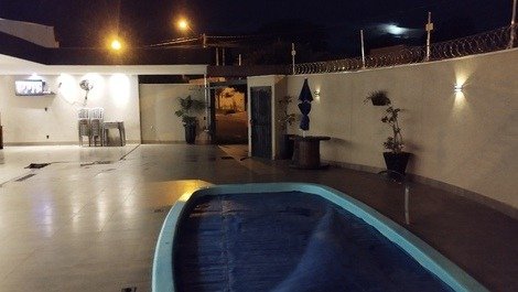 Party and leisure area, house with pool in the city of Rio Preto