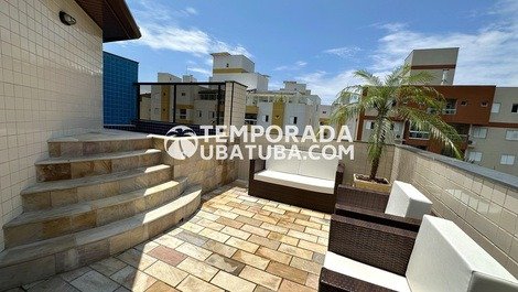 Duplex penthouse with swimming pool for 12 people Praia Grand Ubatub (12)997031510