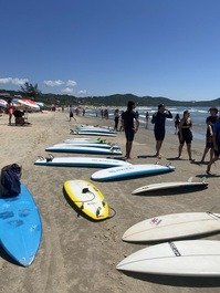 Praia Do Rosa Cabañas para hasta 6 personas con aire acondicionado
