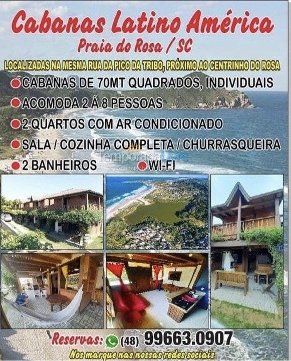 Apartment for vacation rental in Imbituba (Praia do Rosa)