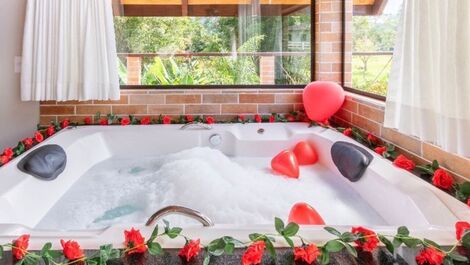 Chalé Romântico para casal