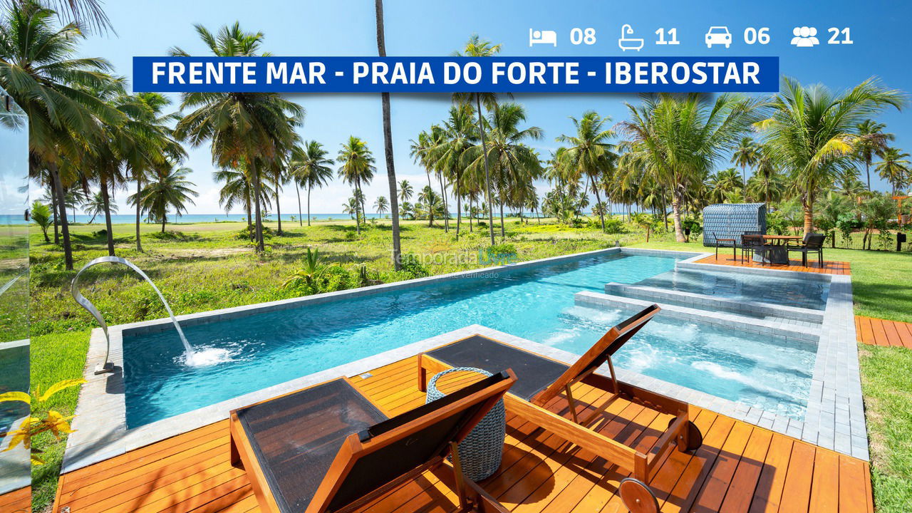 Casa para alquiler de vacaciones em Mata de São João (Praia do Forte)