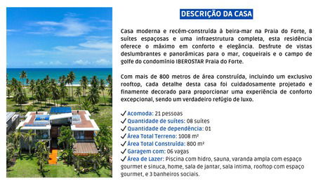 Descrição da casa