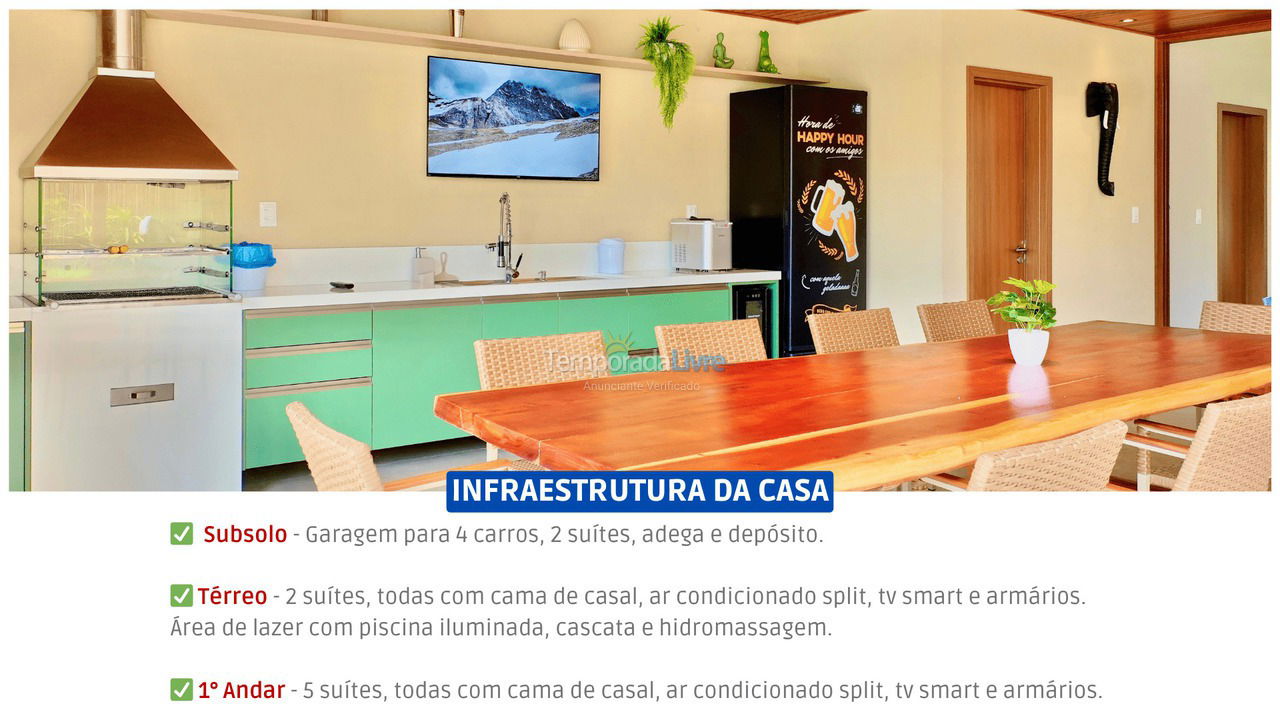 Casa para alquiler de vacaciones em Mata de São João (Praia do Forte)