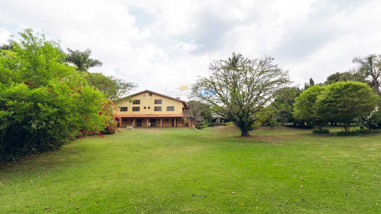 Ranch for vacation rental in Atibaia (Ribeirão dos Porcos)