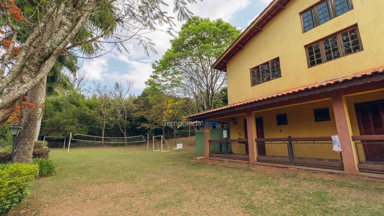 Ranch for vacation rental in Atibaia (Ribeirão dos Porcos)