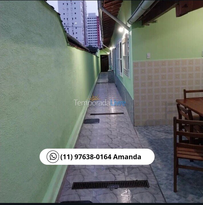 House for vacation rental in Praia Grande (Ocian)