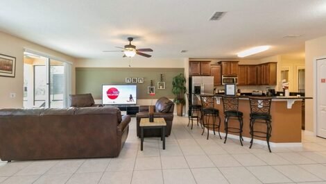 Holiday Home in Kissimmee (Orlando) with pool - 15 guests
