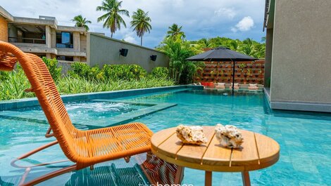 Casa Premium junto al mar en São Miguel dos Milagres